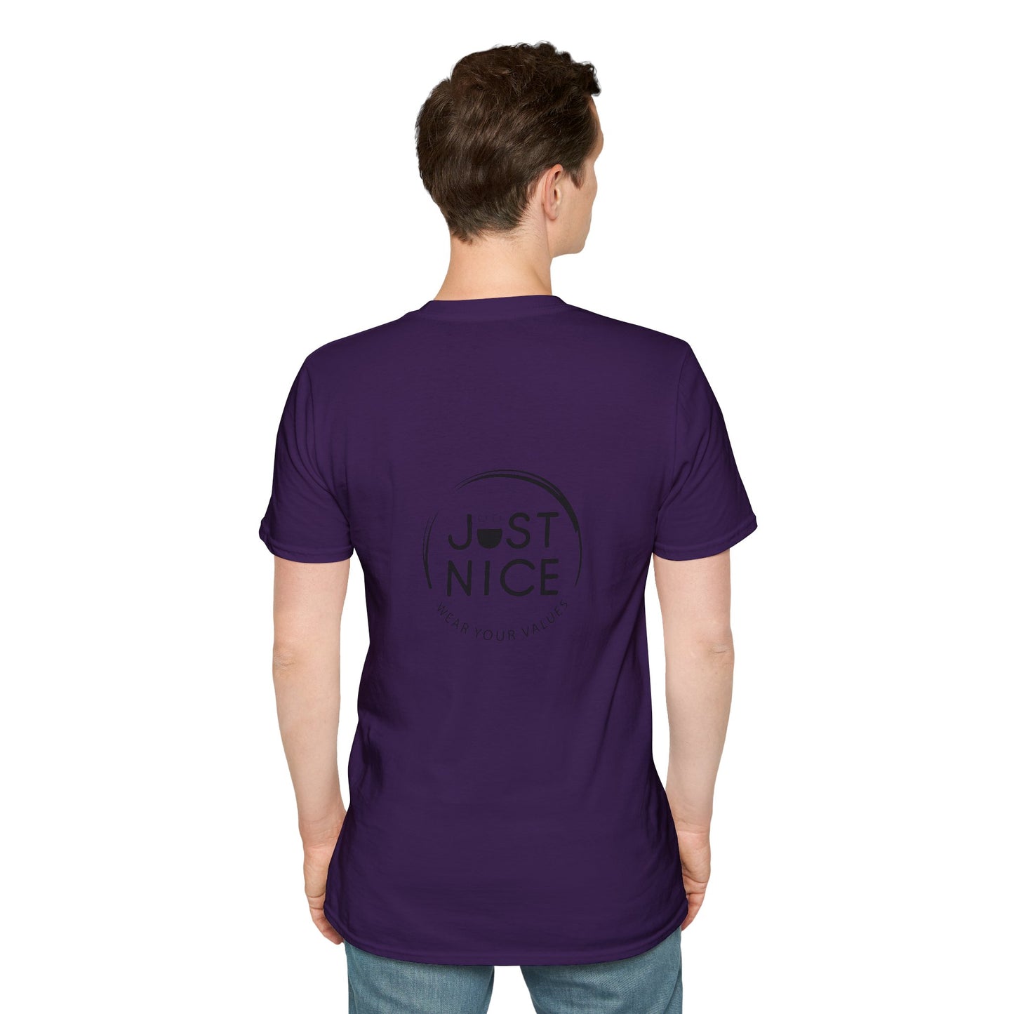 Unisex Softstyle T-Shirt - "Canada is Just Nice" Maple Leaf Design