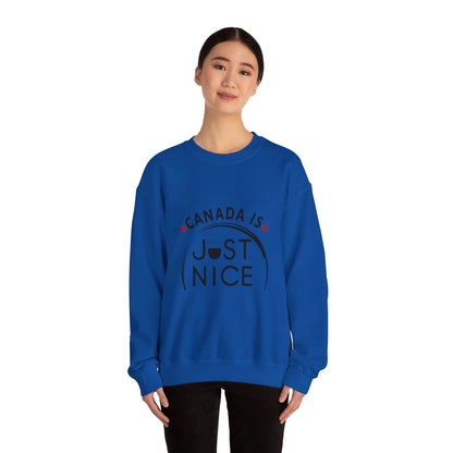 Canada Is Not Nasty Crewneck Sweatshirt - A Cozy Statement Piece for Proud Canadians