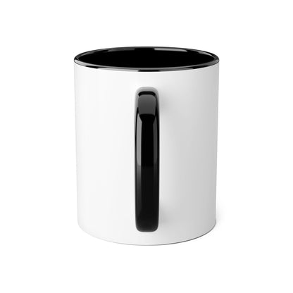 Just Nice Accent Mug - 11oz | Stylish Coffee Cup | Gift for Friends | Inspirational Drinkware | Unique Office Mug | Eco-Friendly Design