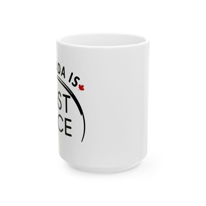 Canada Maple Leaf Ceramic Mug - 11oz & 15oz - Perfect Gift for Tea & Coffee Lovers