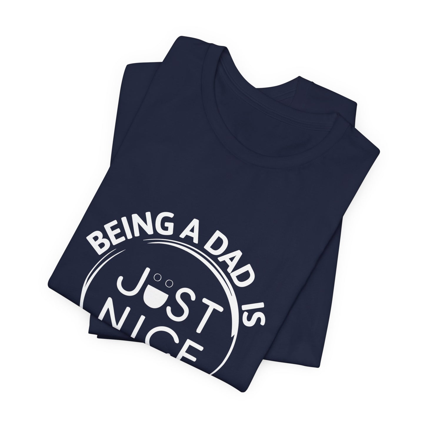Dad Vibes Short Sleeve Tee - Perfect Gift for Father's Day, Comfortable Casual Wear, Unisex Tee for Dad