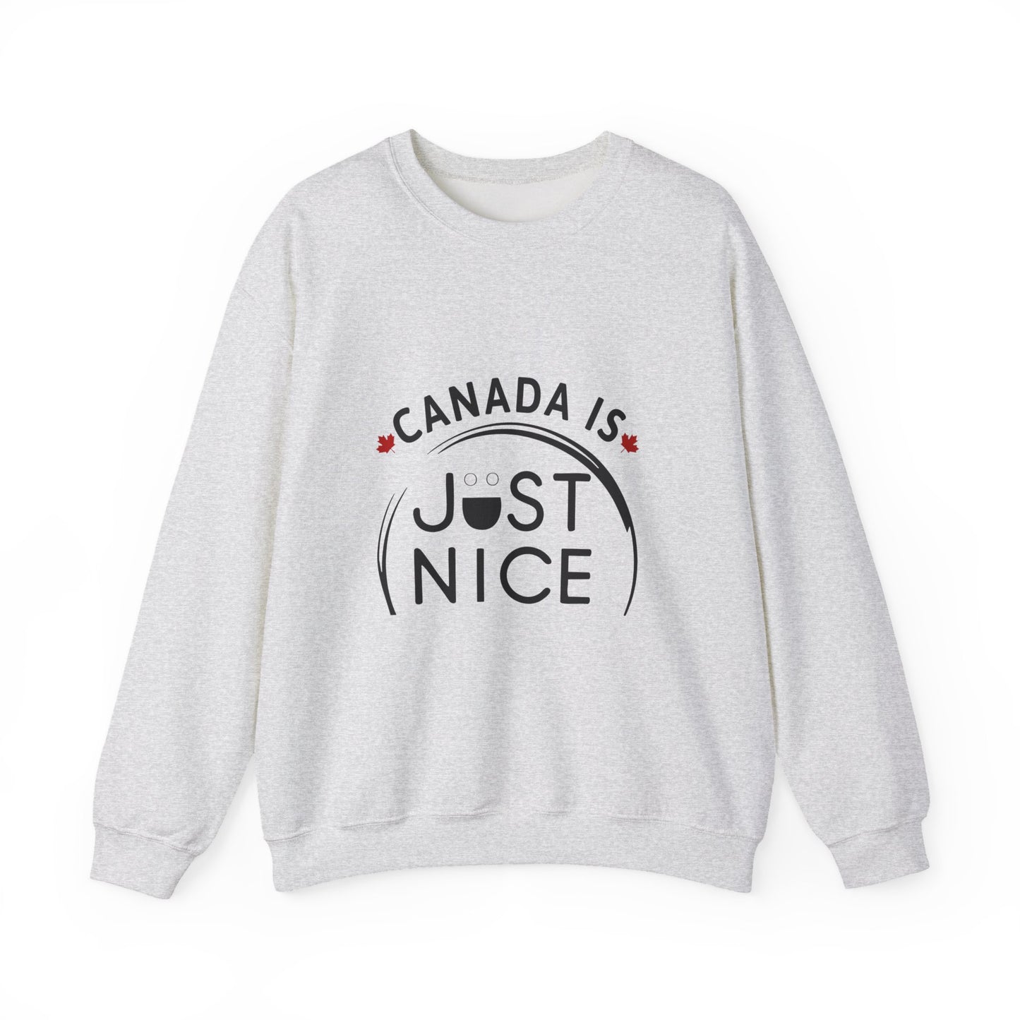 Canada Is Not Nasty Crewneck Sweatshirt - A Cozy Statement Piece for Proud Canadians