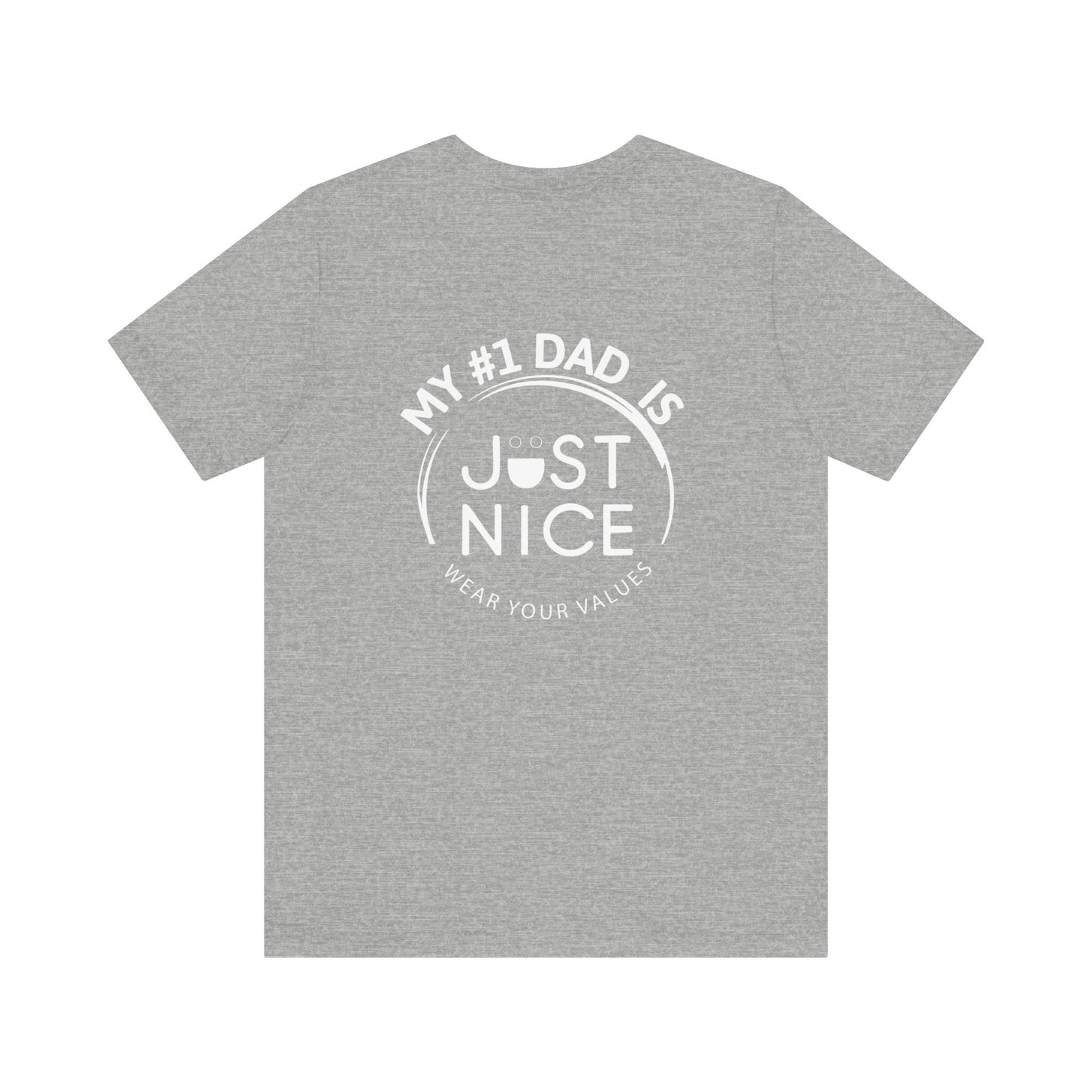 Present Dad Unisex Tee - Father's Day Gift, Motivational Shirt, Dad Humor, Casual Wear, Gift for Dads