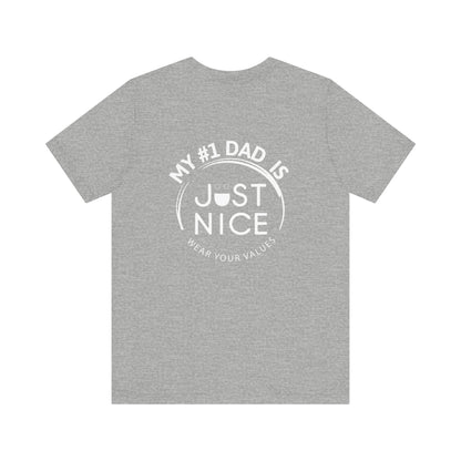 Present Dad Unisex Tee - Father's Day Gift, Motivational Shirt, Dad Humor, Casual Wear, Gift for Dads