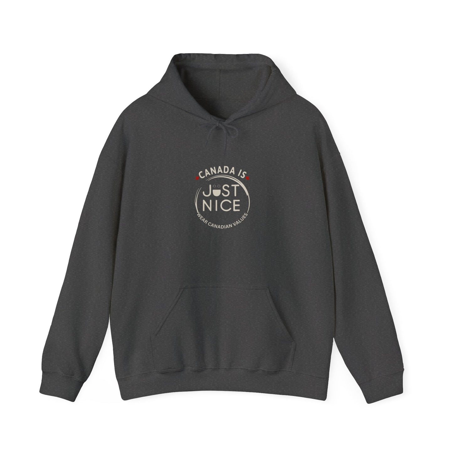 Canada is Just Nice Hoodie, Cozy Sweatshirt for Canada Day, Gift for Friends, Unisex Pullover, Casual Wear, Fall Fashion