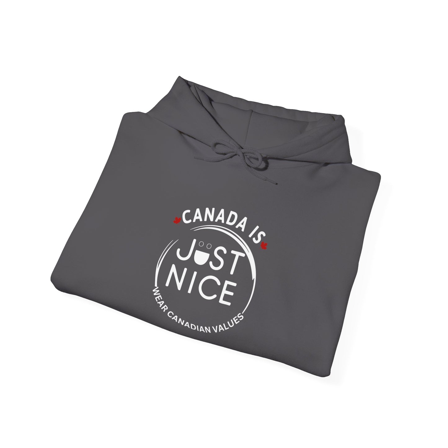 Canada Is Just Nice Hooded Sweatshirt | Unisex Cozy Pullover
