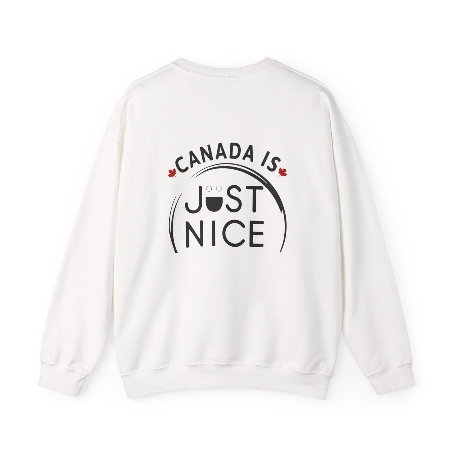 Canada Inspired Unisex Crewneck Sweatshirt - Cozy Fall Style