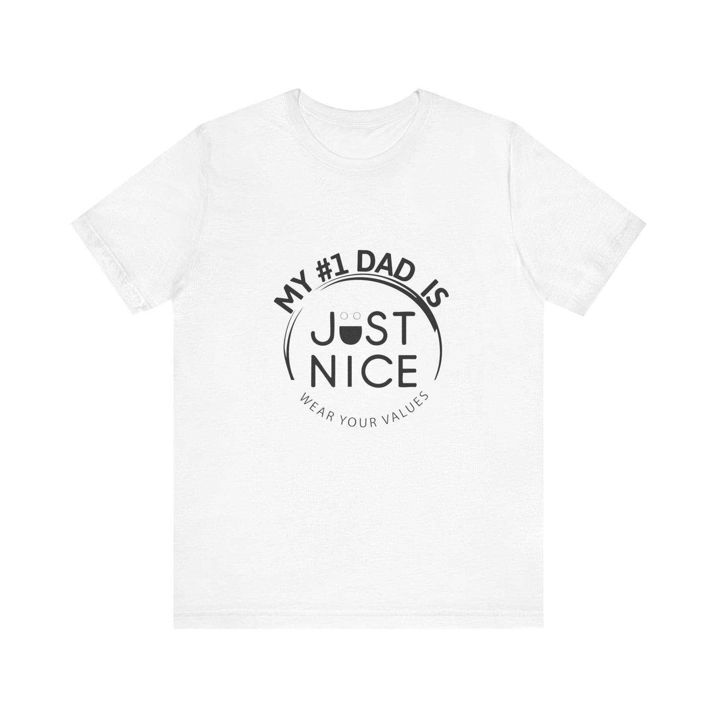 Unisex Jersey Short Sleeve Tee - Present Dad Shirt, Father's Day Gift, Casual Wear, Family T-Shirt, Dad Life Apparel