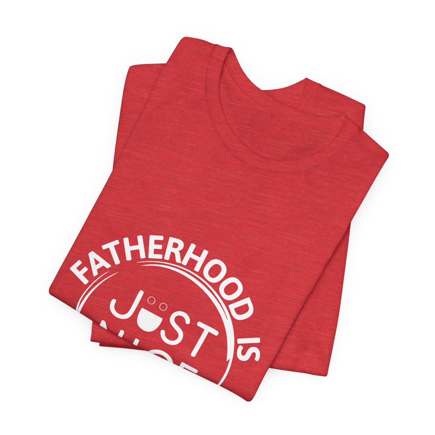 Unisex Jersey Short Sleeve Tee - Present Dad Shirt, Father's Day Gift, Casual Wear, Family T-Shirt, Dad Life Apparel
