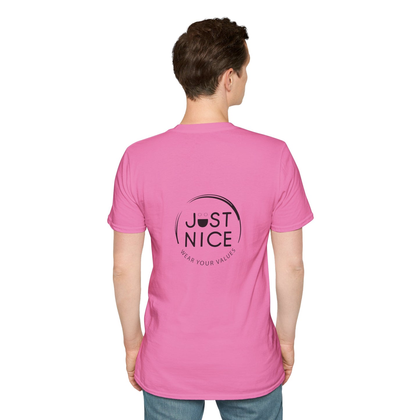 Unisex Softstyle T-Shirt - "Canada is Just Nice" Maple Leaf Design