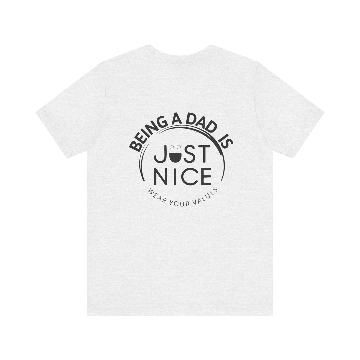 Present Dad Unisex Tee - Father's Day Gift, Motivational Shirt, Dad Humor, Casual Wear, Gift for Dads