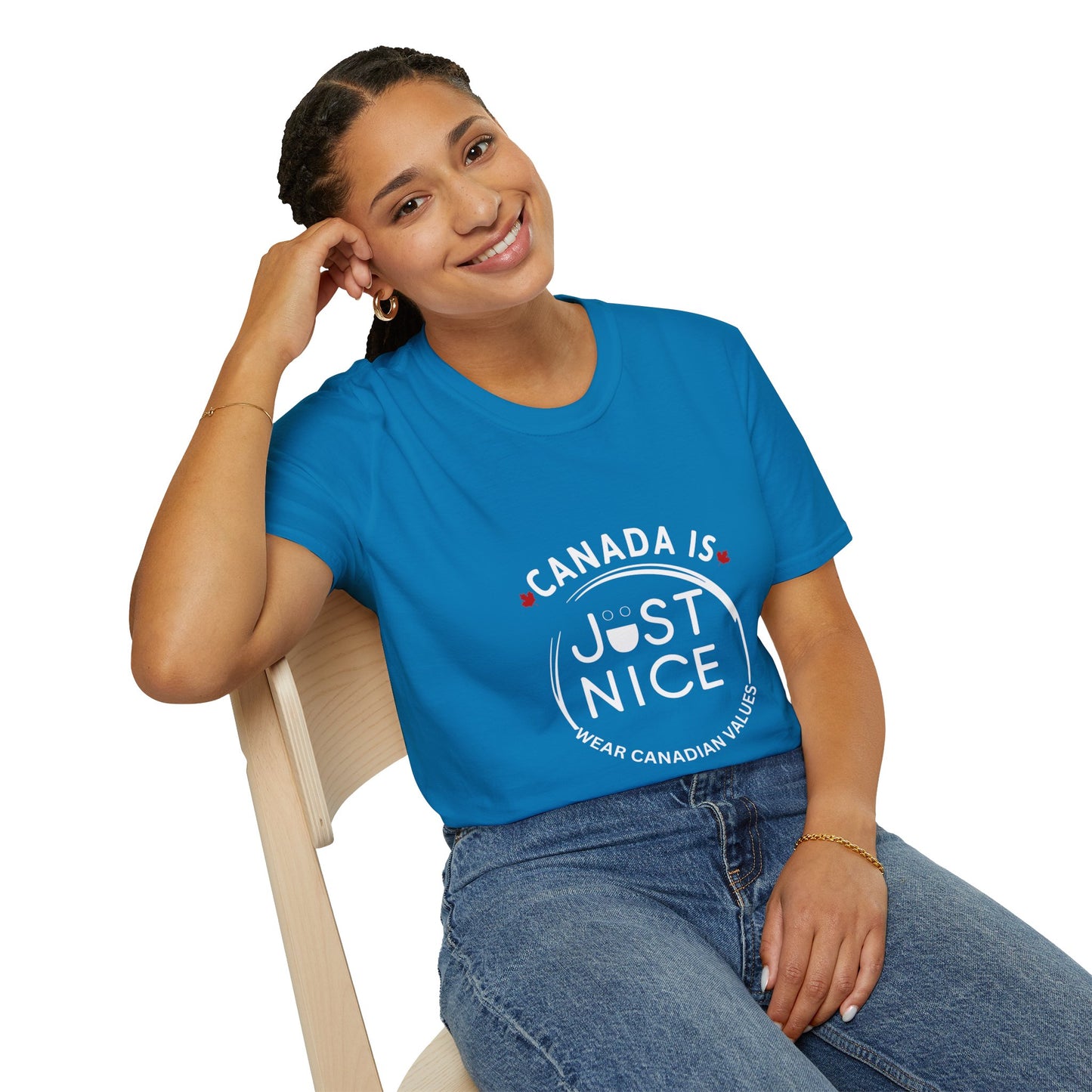 Canada Is Not Nasty Just Nice Unisex Softstyle T-Shirt