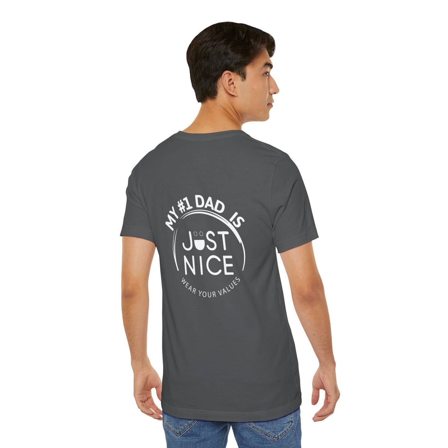 Present Dad Unisex Tee - Father's Day Gift, Motivational Shirt, Dad Humor, Casual Wear, Gift for Dads