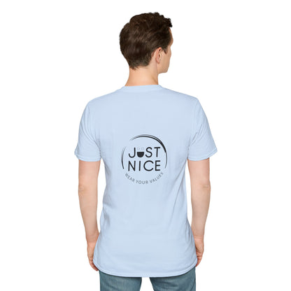 Unisex Softstyle T-Shirt - "Canada is Just Nice" Maple Leaf Design