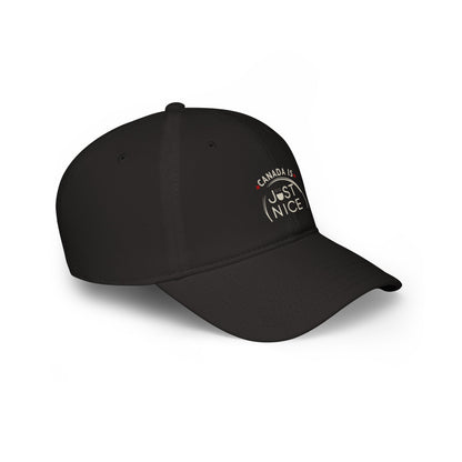 Canada Is Just Nice Baseball Cap | Comfort, Style, Casual Wear, Gift for Him/Her, Outdoor Adventures, Summer Style