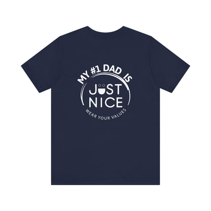 Present Dad Unisex Tee - Father's Day Gift, Motivational Shirt, Dad Humor, Casual Wear, Gift for Dads