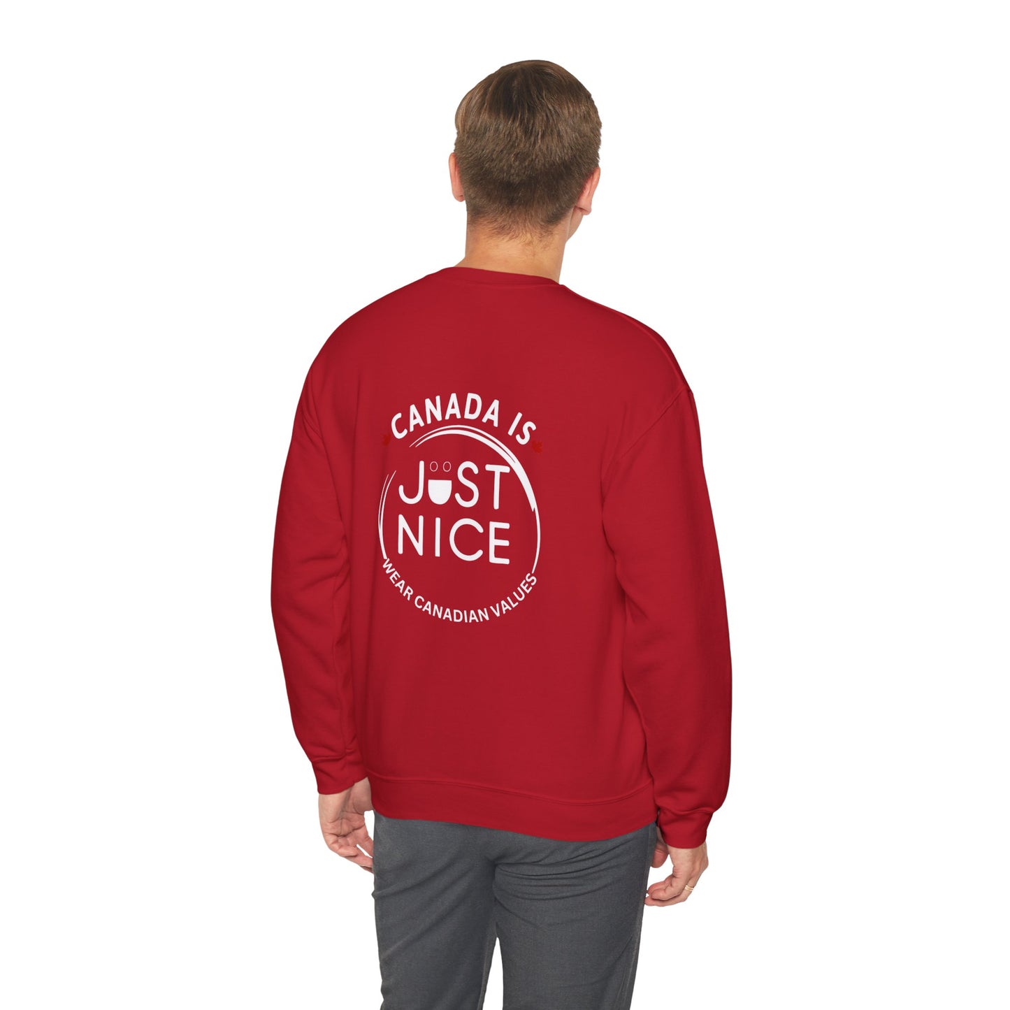 Canada Inspired Unisex Crewneck Sweatshirt - Cozy Fall Style