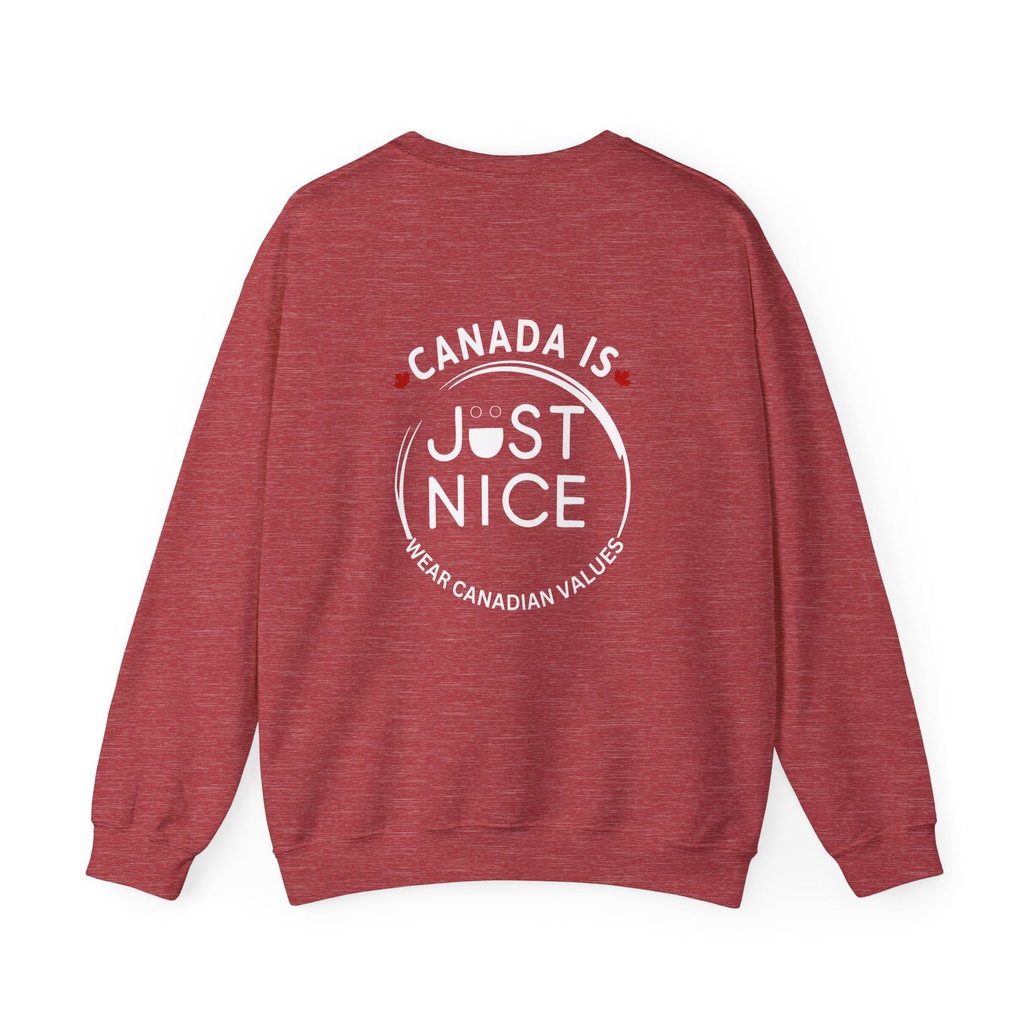Canada Inspired Unisex Crewneck Sweatshirt - Cozy Fall Style