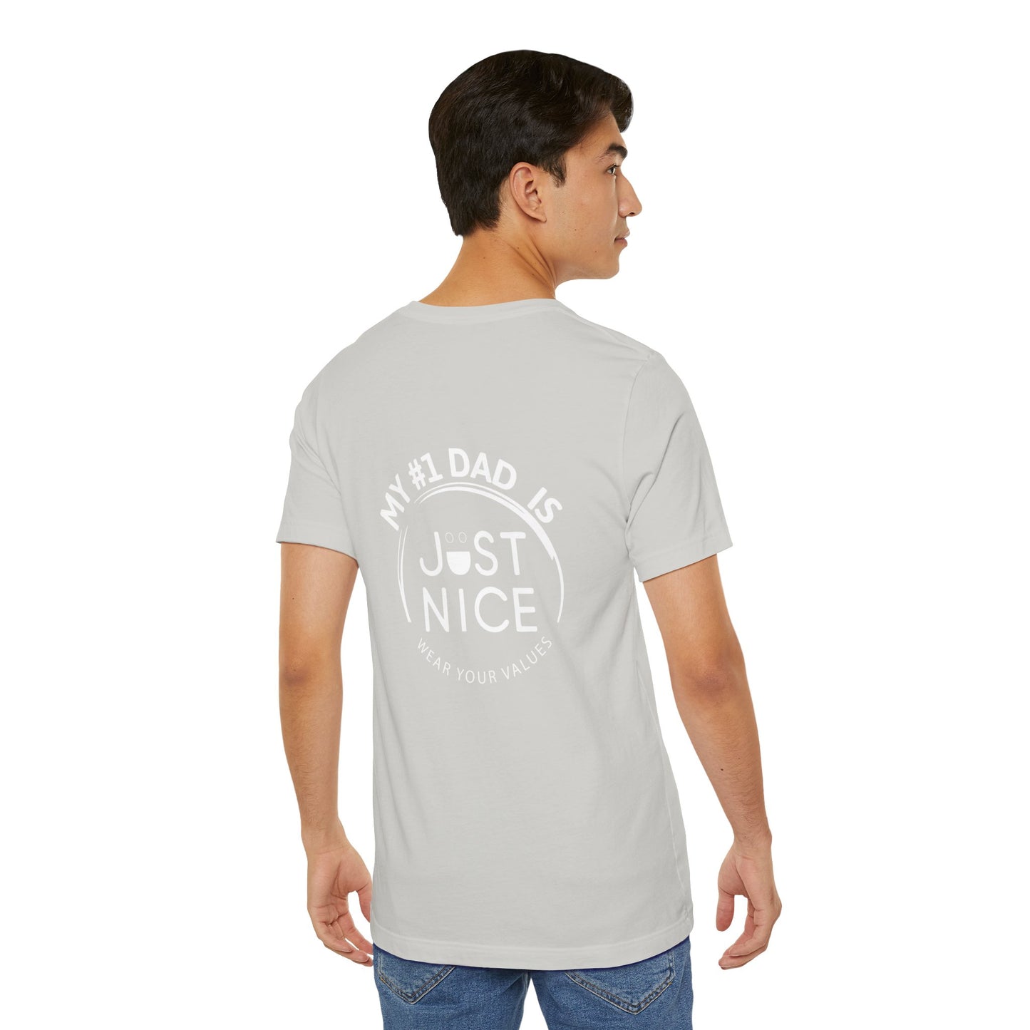 Present Dad Unisex Tee - Father's Day Gift, Motivational Shirt, Dad Humor, Casual Wear, Gift for Dads