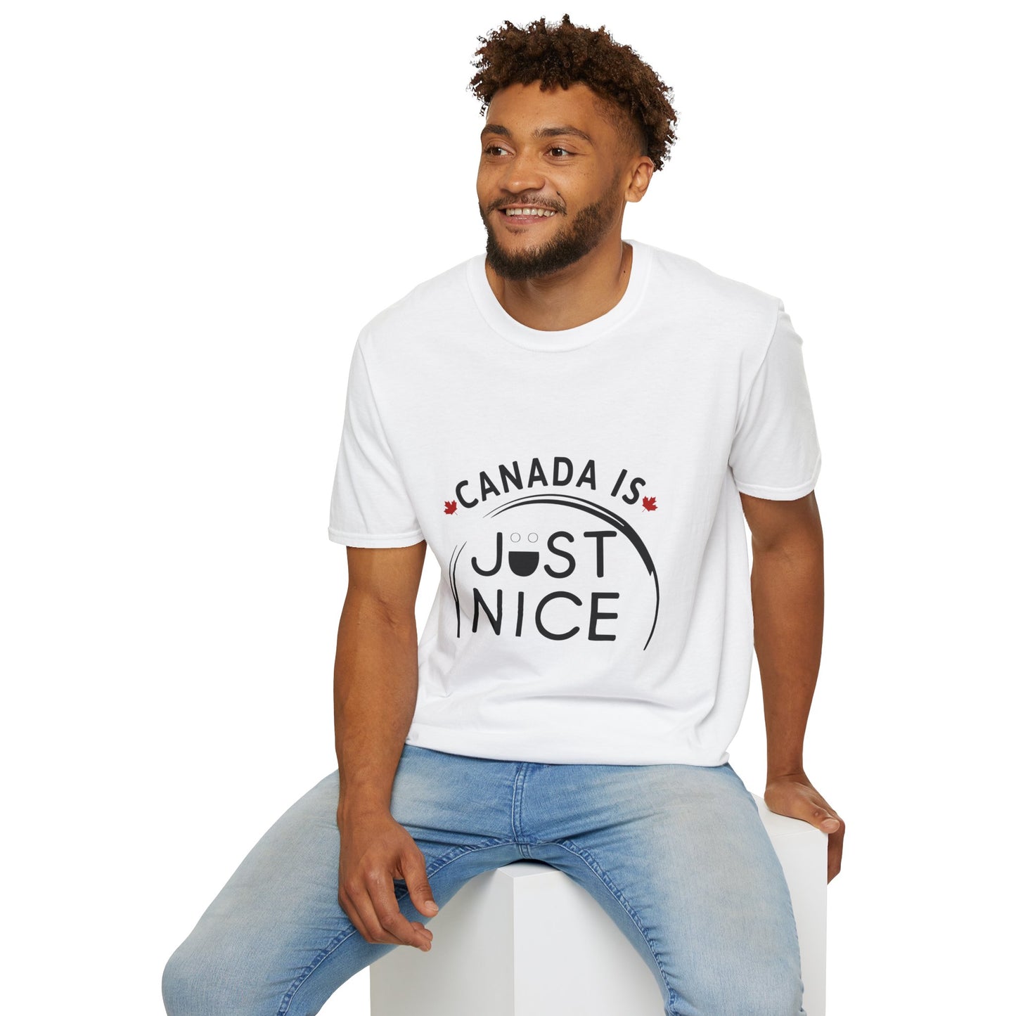 Canada Is Not Nasty Just Nice Unisex Softstyle T-Shirt