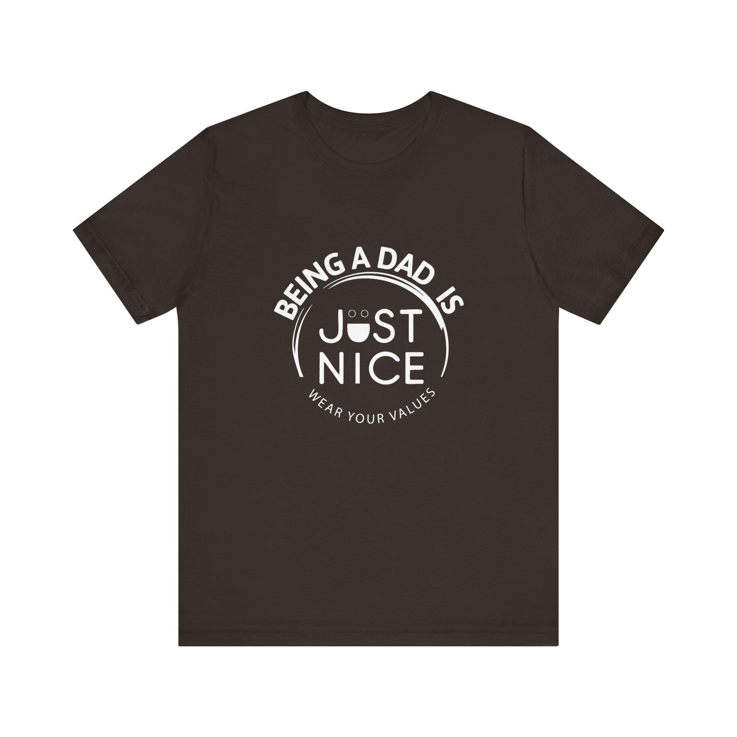 Dad Vibes Short Sleeve Tee - Perfect Gift for Father's Day, Comfortable Casual Wear, Unisex Tee for Dad