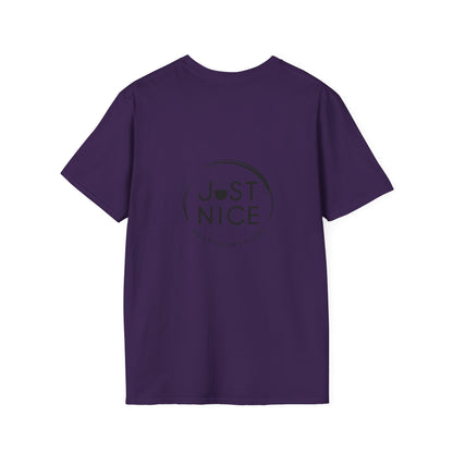 Unisex Softstyle T-Shirt - "Canada is Just Nice" Maple Leaf Design