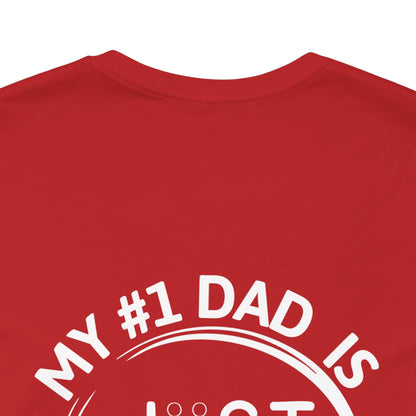 Present Dad Unisex Tee - Father's Day Gift, Motivational Shirt, Dad Humor, Casual Wear, Gift for Dads