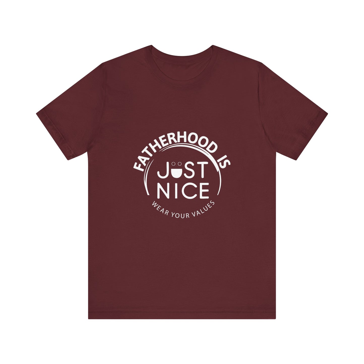 Unisex Jersey Short Sleeve Tee - Present Dad Shirt, Father's Day Gift, Casual Wear, Family T-Shirt, Dad Life Apparel