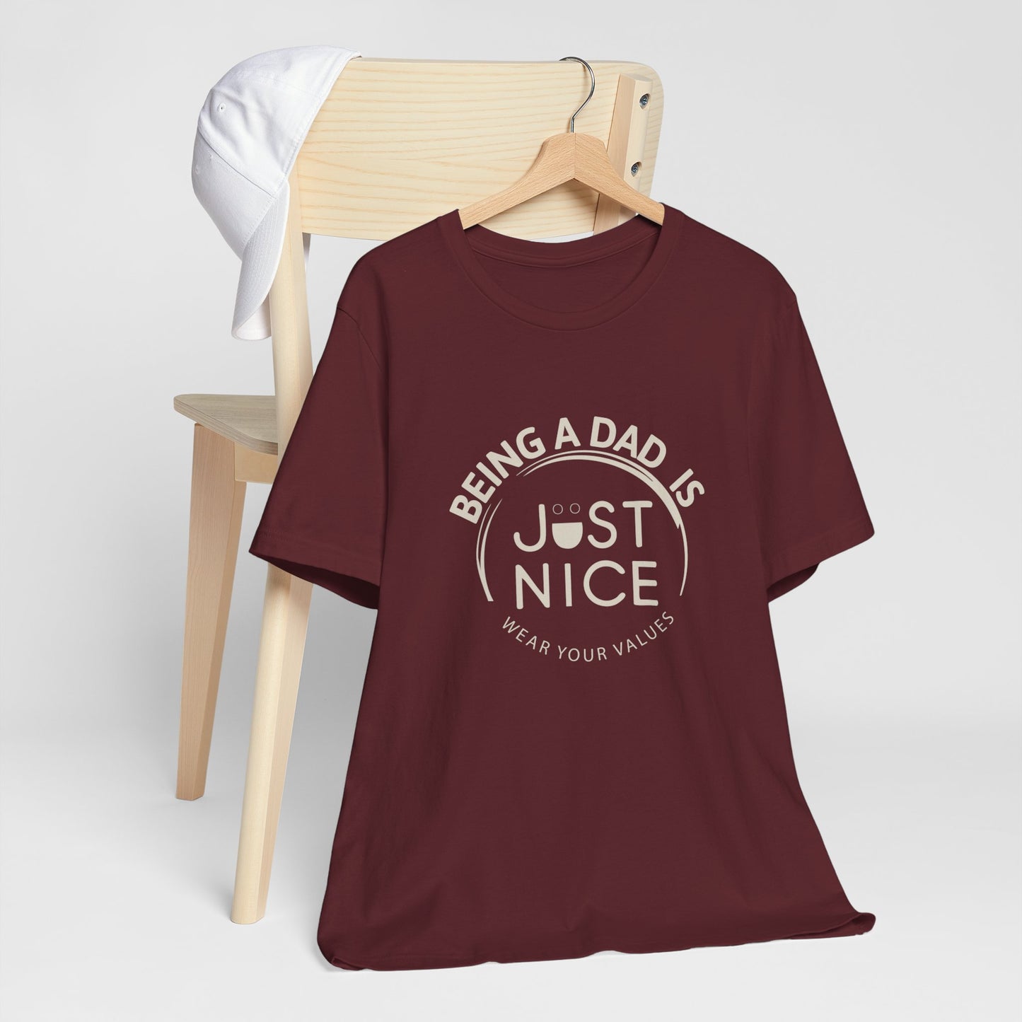 Unisex Dad Values Tee - Perfect Gift for Fathers, Casual Wear, Thoughtful Present, Father's Day, Family Gatherings