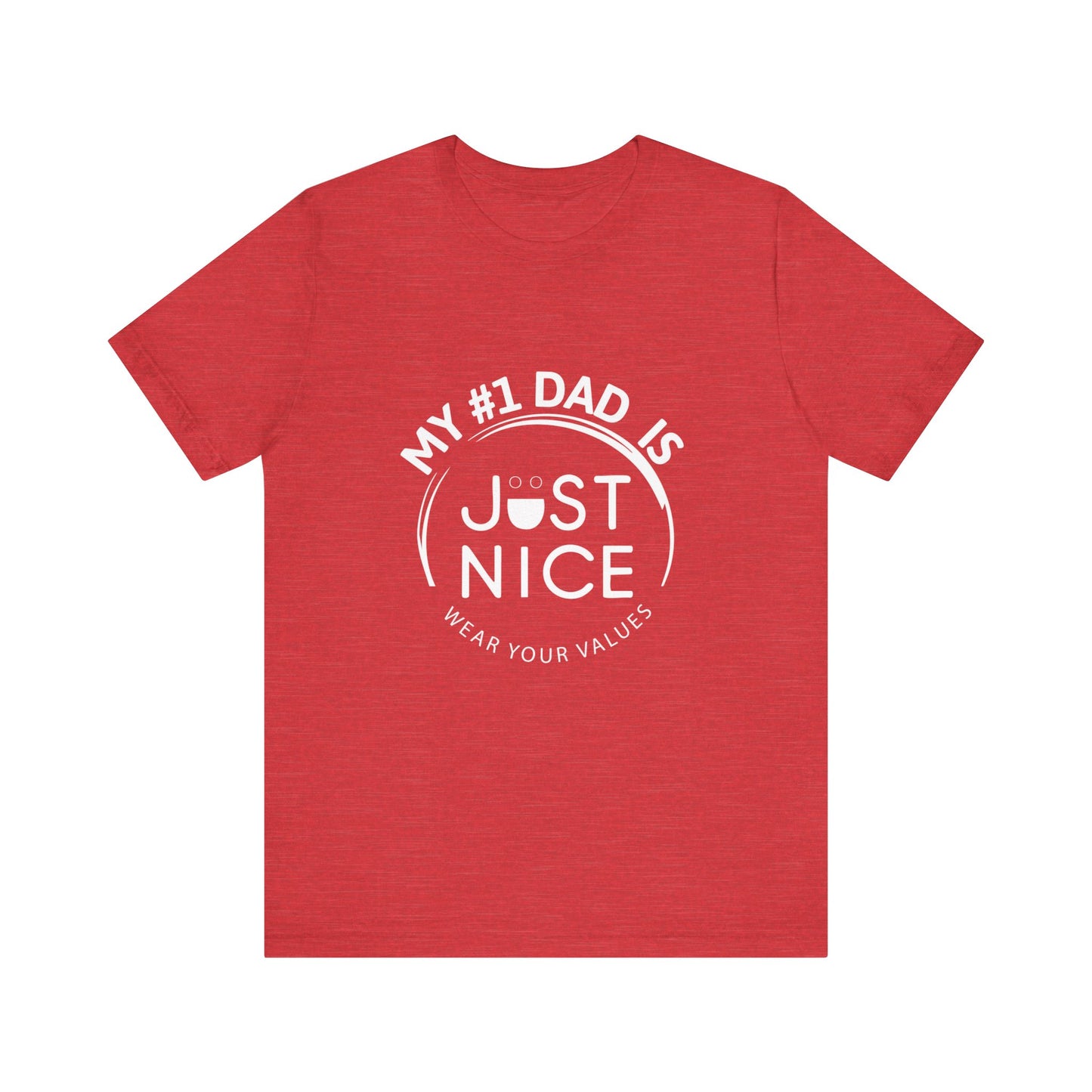 Present Dad Unisex Tee - Father's Day Gift, Motivational Shirt, Dad Humor, Casual Wear, Gift for Dads