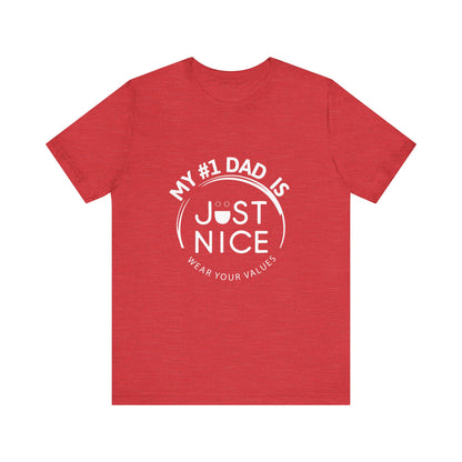 Present Dad Unisex Tee - Father's Day Gift, Motivational Shirt, Dad Humor, Casual Wear, Gift for Dads