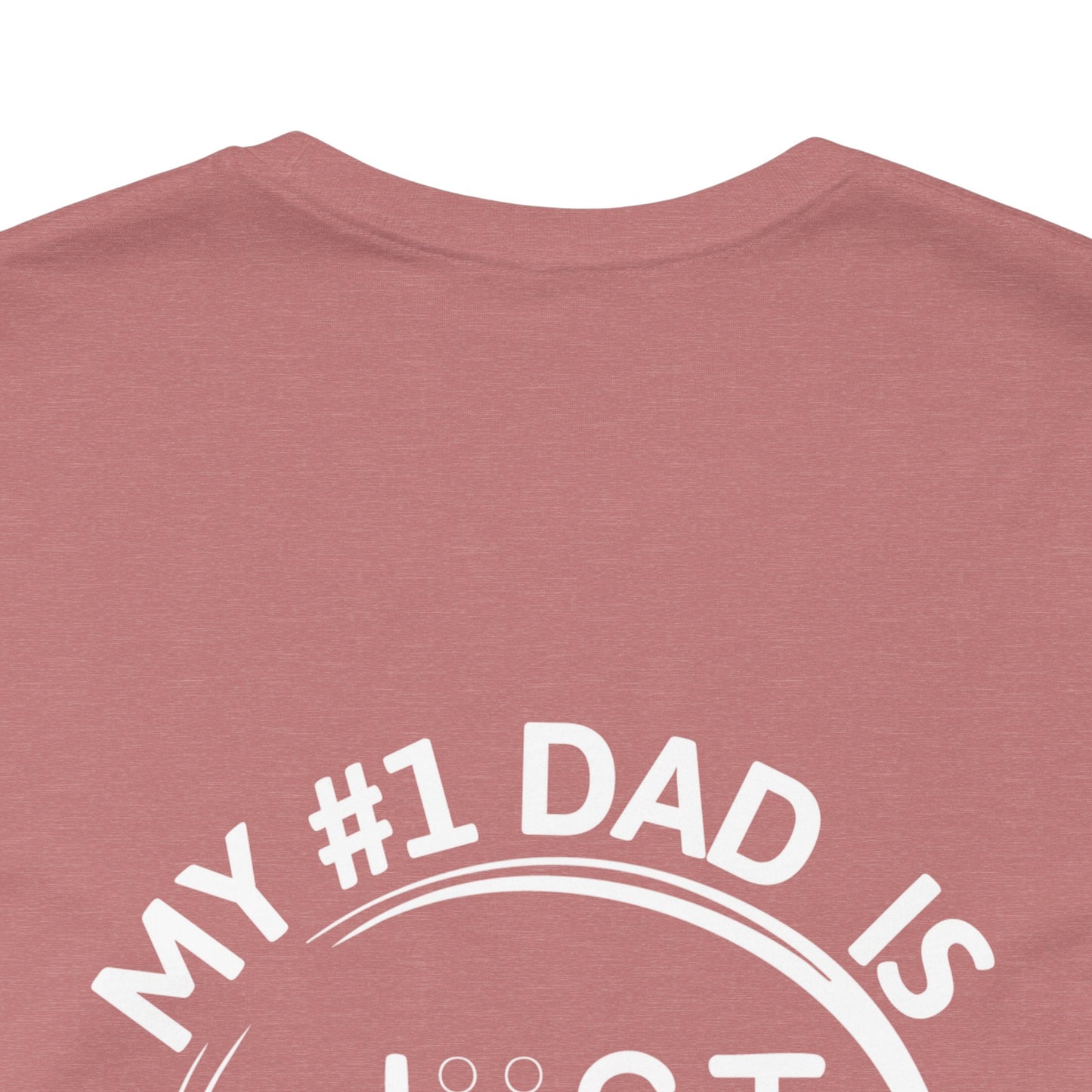 Present Dad Unisex Tee - Father's Day Gift, Motivational Shirt, Dad Humor, Casual Wear, Gift for Dads
