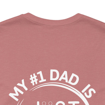 Present Dad Unisex Tee - Father's Day Gift, Motivational Shirt, Dad Humor, Casual Wear, Gift for Dads