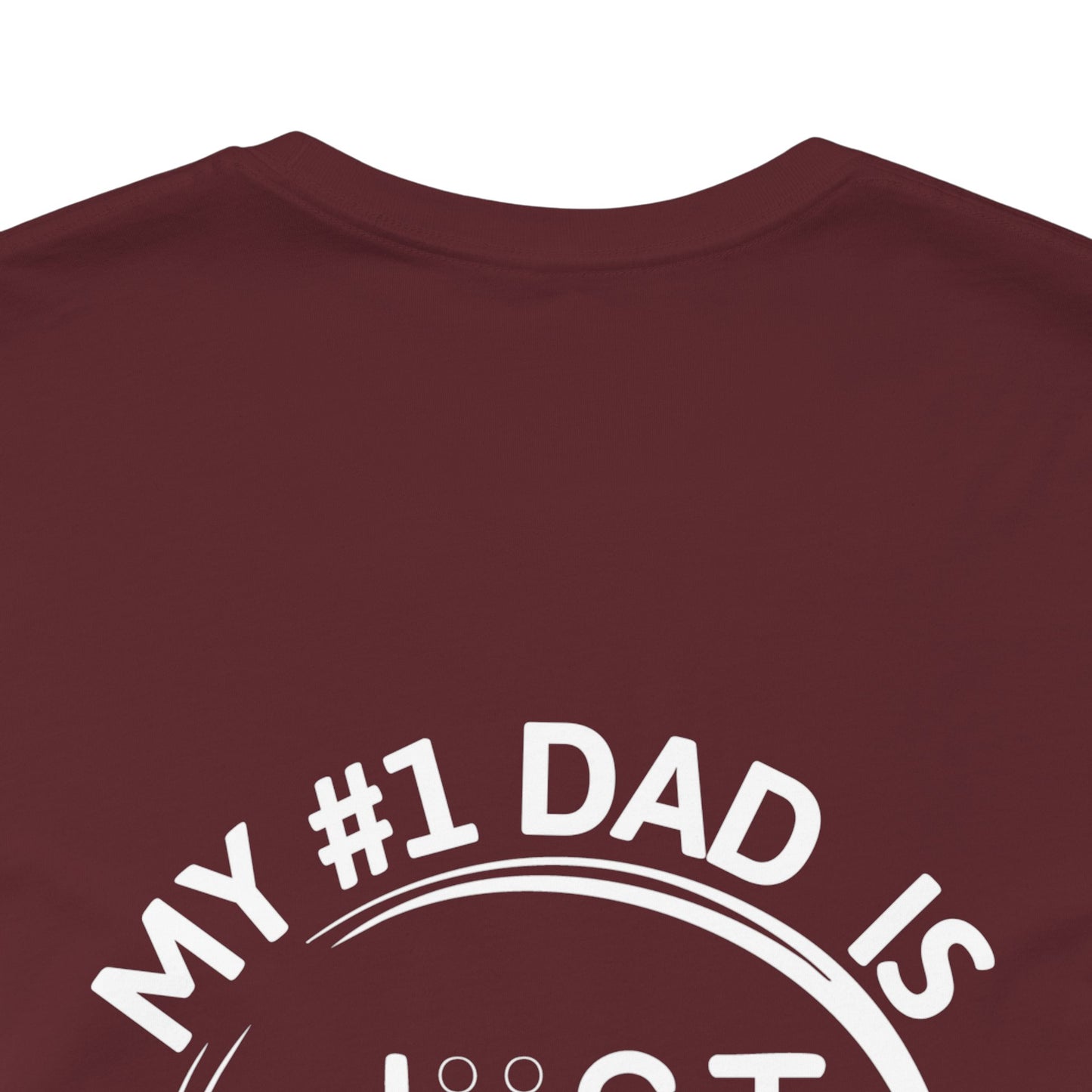 Present Dad Unisex Tee - Father's Day Gift, Motivational Shirt, Dad Humor, Casual Wear, Gift for Dads