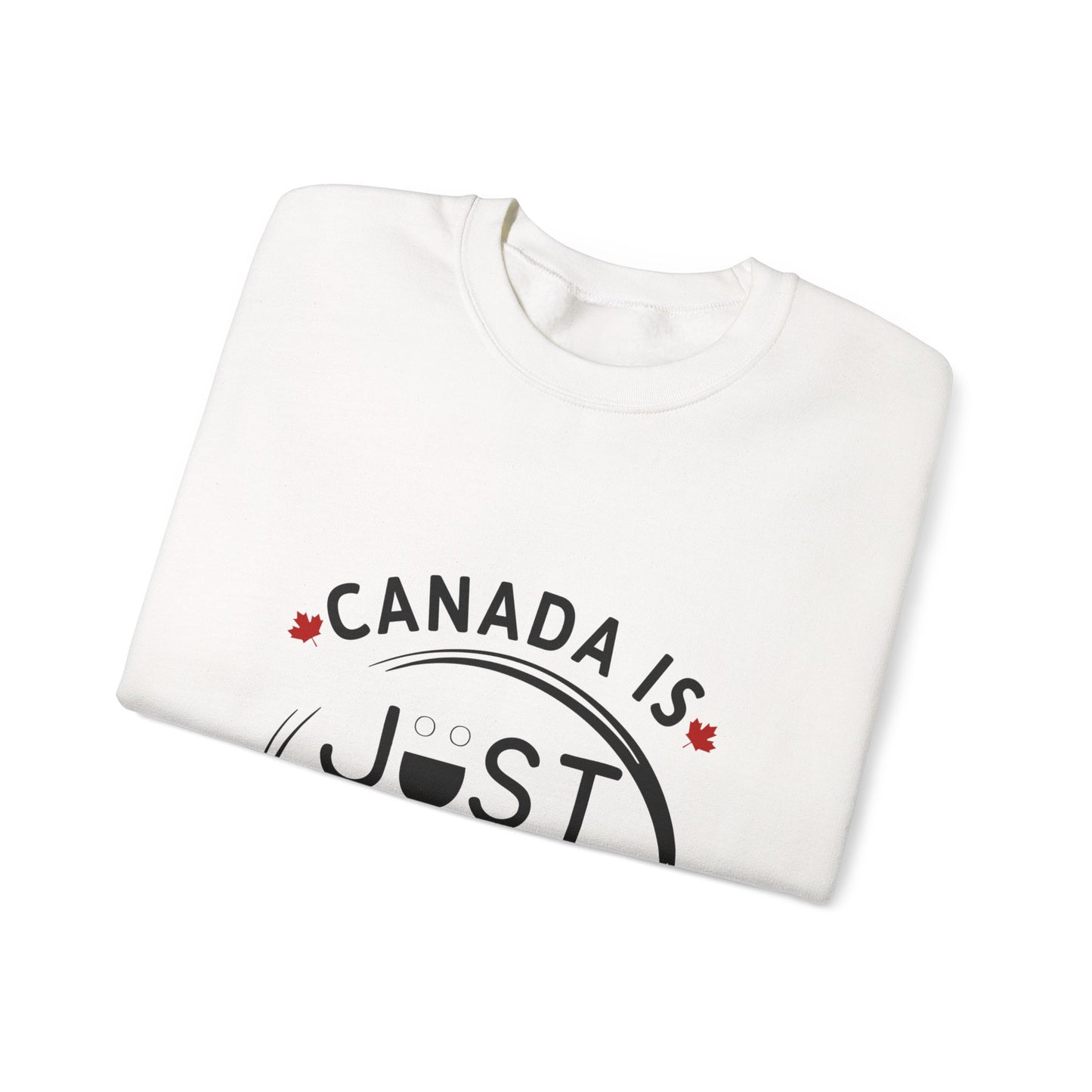 Canada Inspired Unisex Crewneck Sweatshirt - Cozy Fall Style