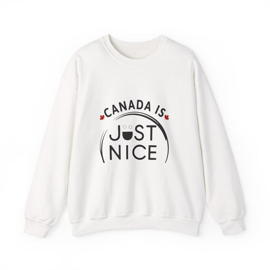 Canada Is Not Nasty Crewneck Sweatshirt - A Cozy Statement Piece for Proud Canadians