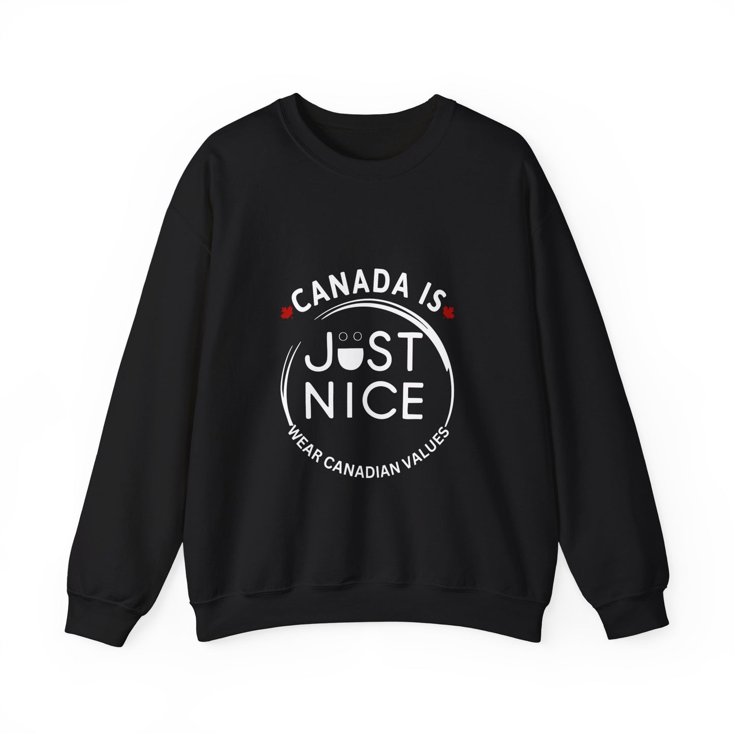Canada Inspired Unisex Crewneck Sweatshirt - Cozy Fall Style