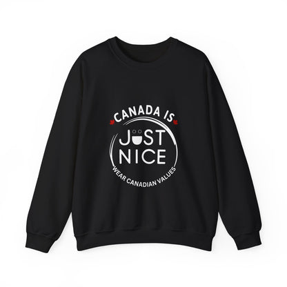 Canada Inspired Unisex Crewneck Sweatshirt - Cozy Fall Style