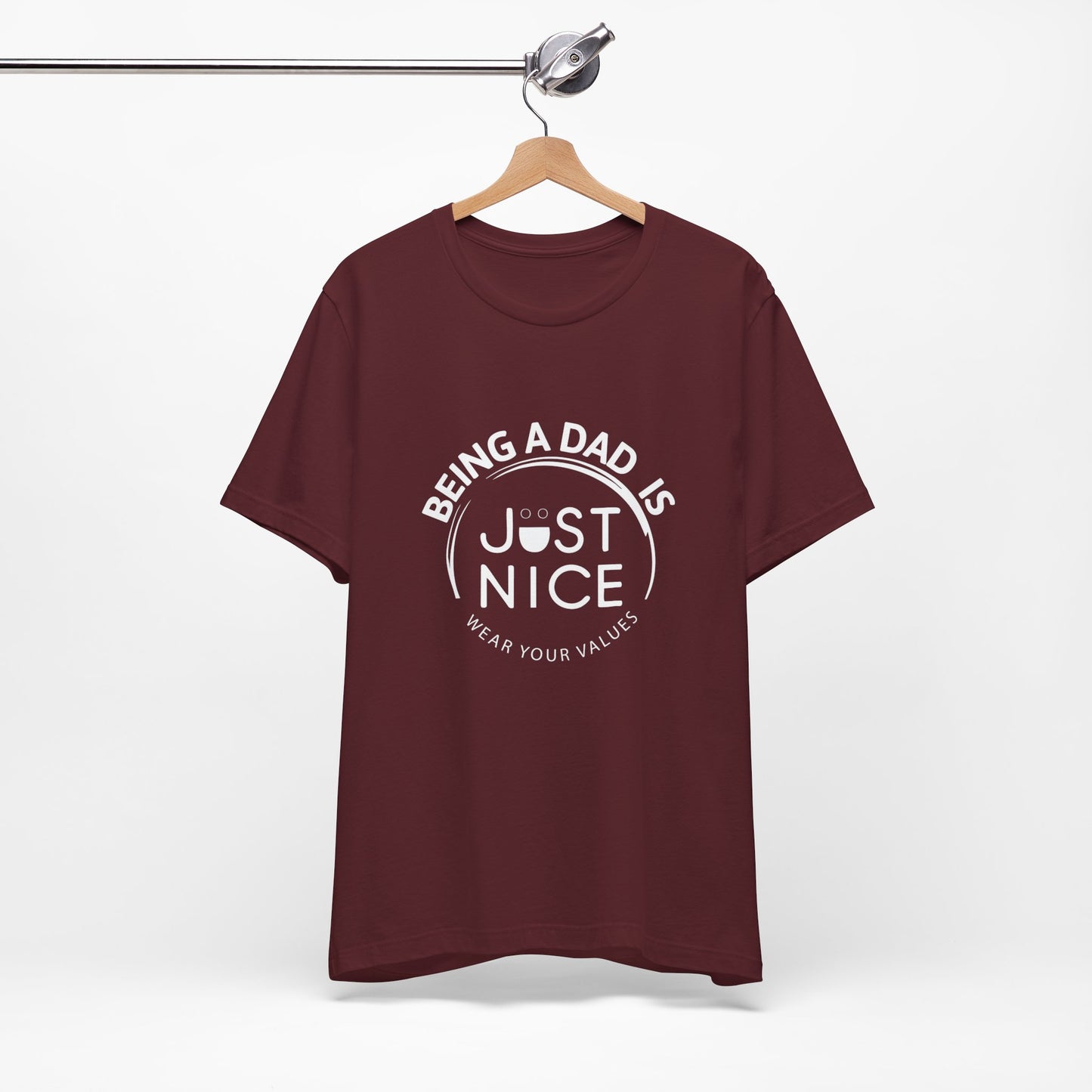Dad Vibes Short Sleeve Tee - Perfect Gift for Father's Day, Comfortable Casual Wear, Unisex Tee for Dad