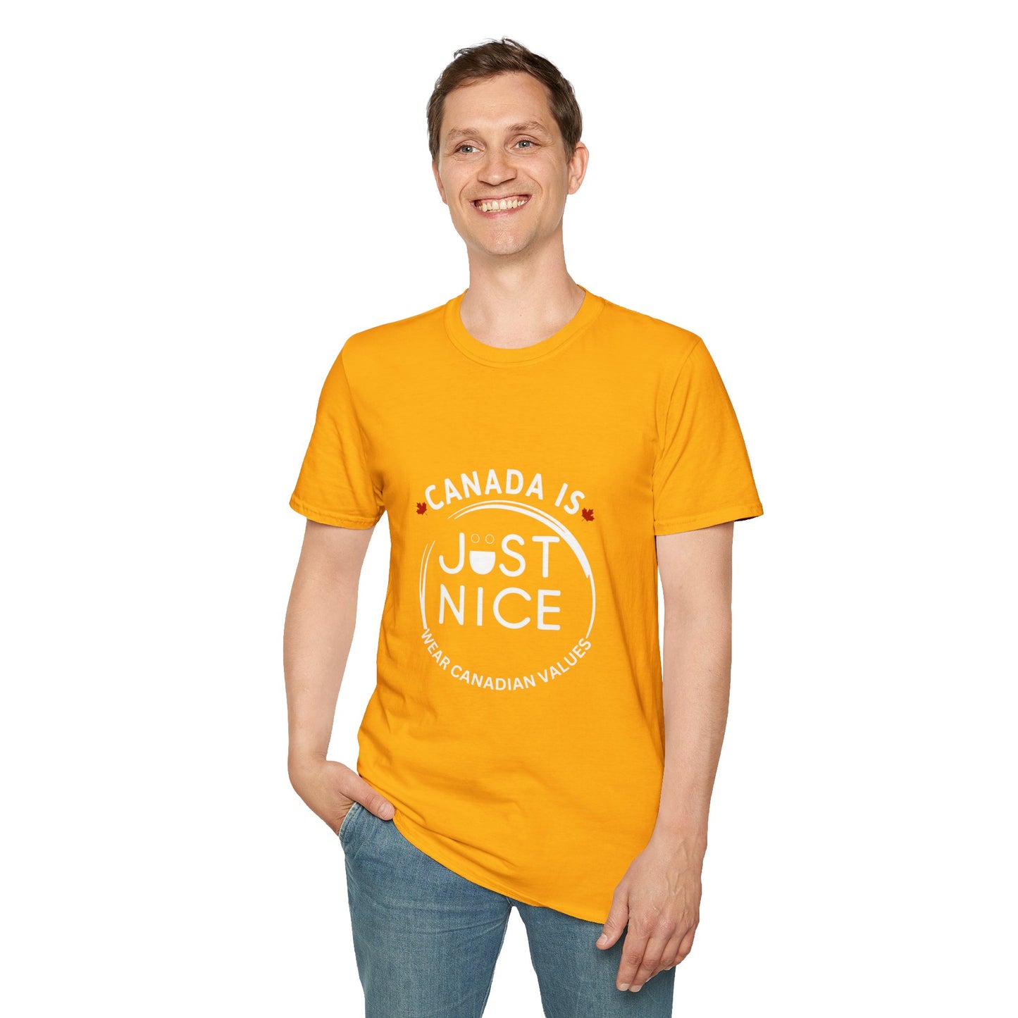 Canada Is Not Nasty Just Nice Unisex Softstyle T-Shirt