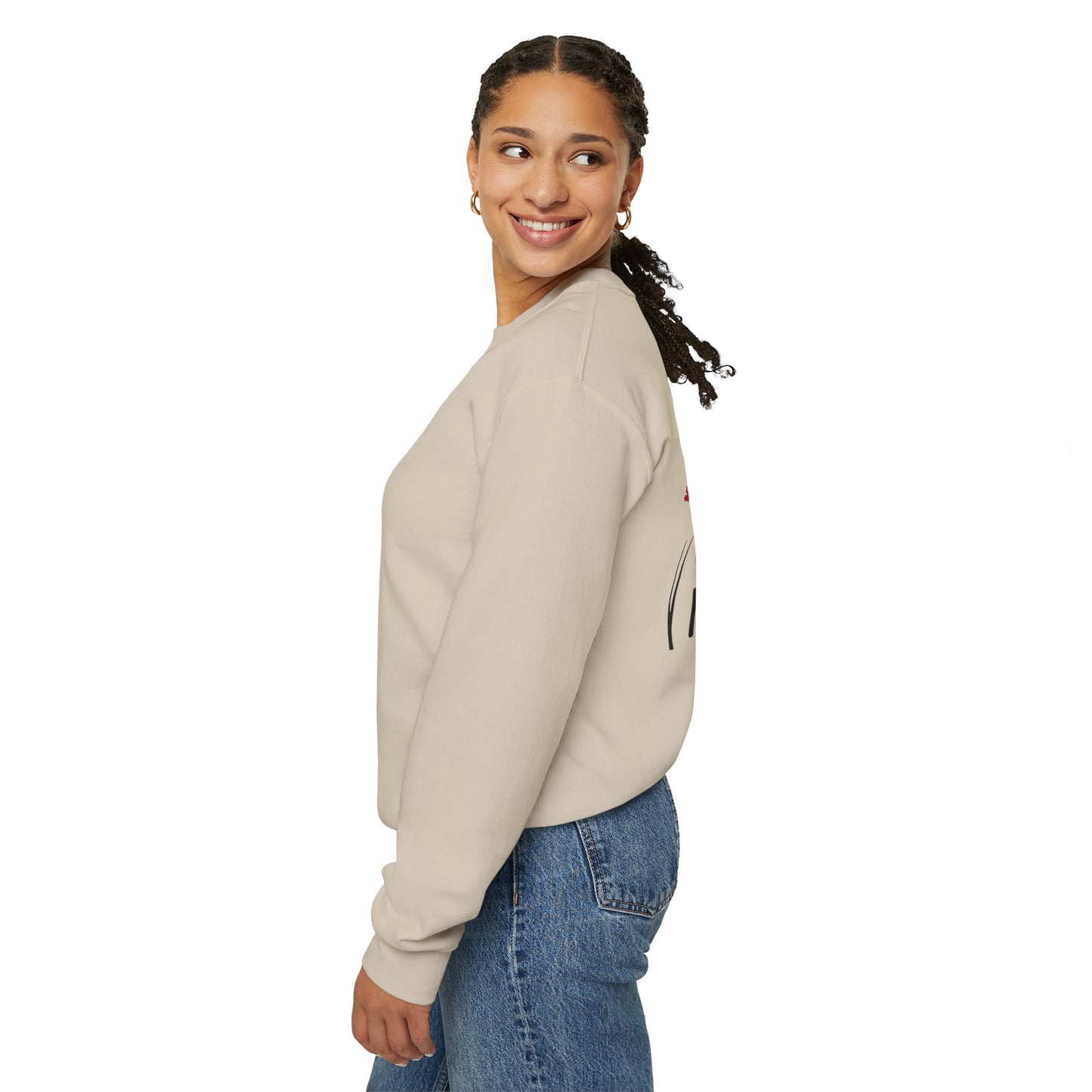 Canada Is Not Nasty Crewneck Sweatshirt - A Cozy Statement Piece for Proud Canadians