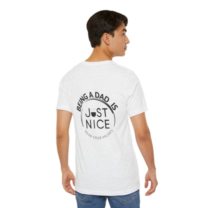 Present Dad Unisex Tee - Father's Day Gift, Motivational Shirt, Dad Humor, Casual Wear, Gift for Dads