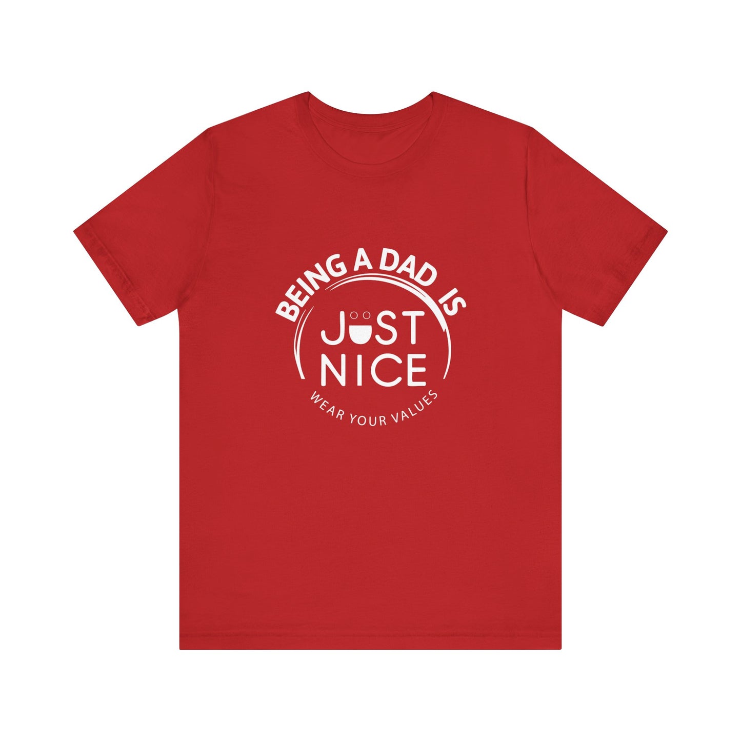 Dad Vibes Short Sleeve Tee - Perfect Gift for Father's Day, Comfortable Casual Wear, Unisex Tee for Dad