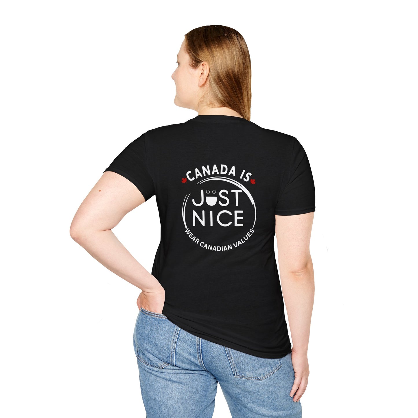 Canada Is Not Nasty Just Nice Unisex Softstyle T-Shirt
