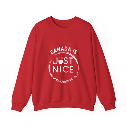 Canada Inspired Unisex Crewneck Sweatshirt - Cozy Fall Style