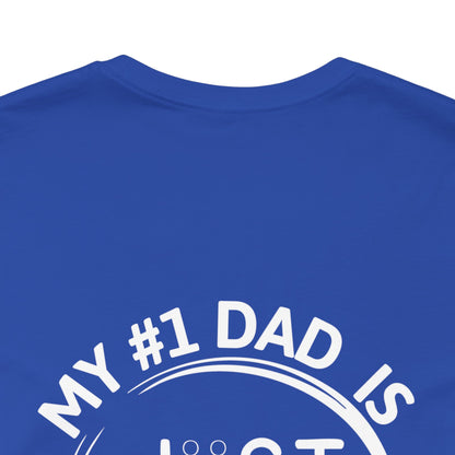 Present Dad Unisex Tee - Father's Day Gift, Motivational Shirt, Dad Humor, Casual Wear, Gift for Dads