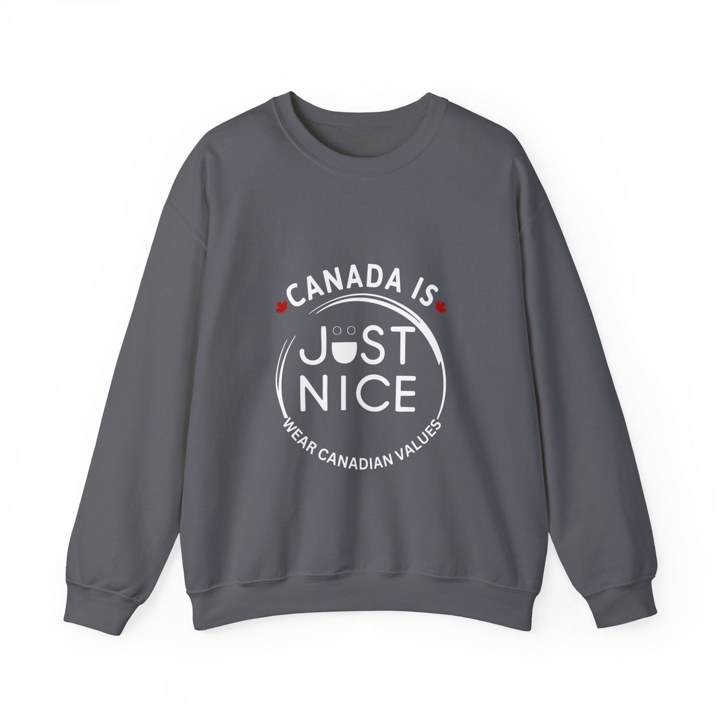 Canada Inspired Unisex Crewneck Sweatshirt - Cozy Fall Style