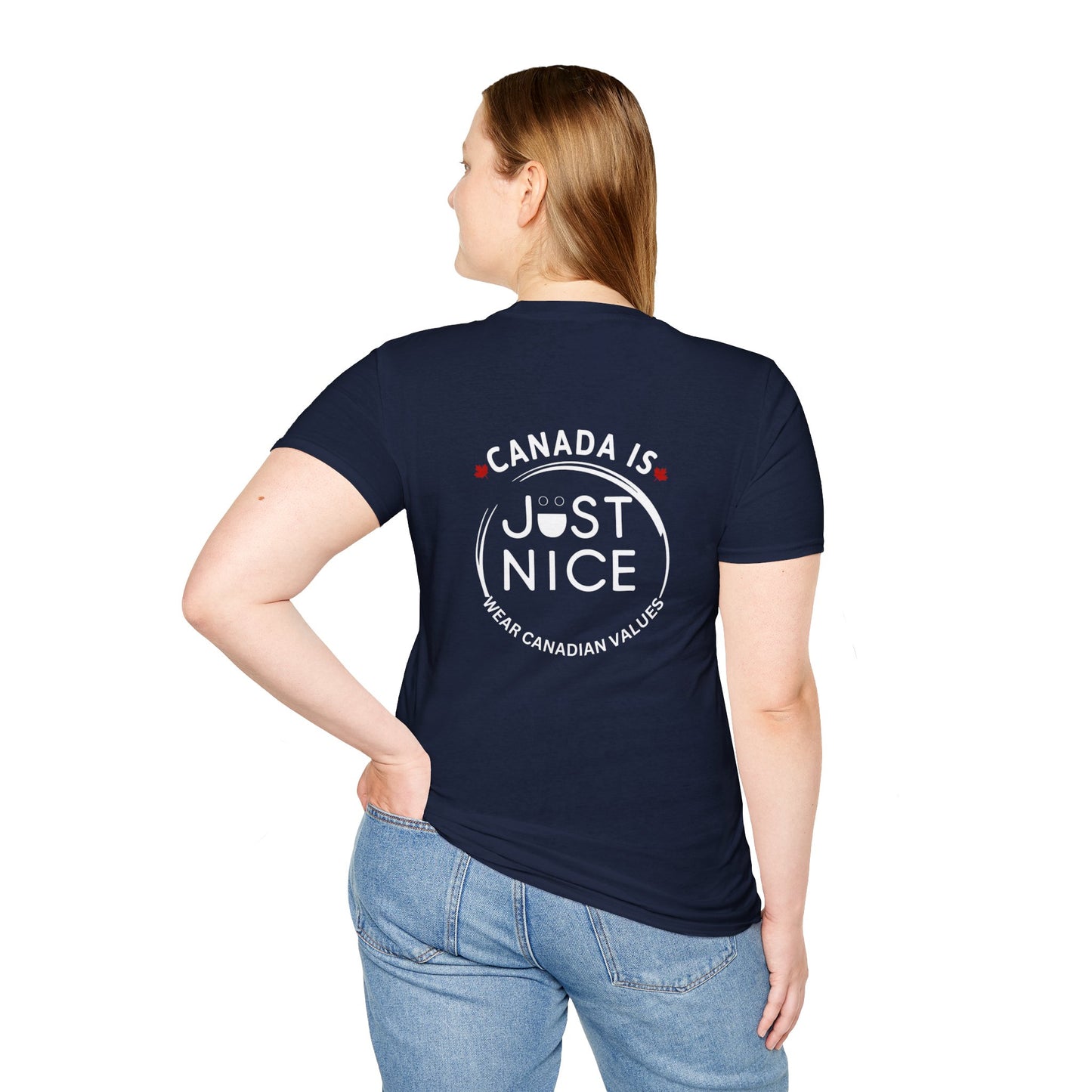 Canada Is Not Nasty Just Nice Unisex Softstyle T-Shirt
