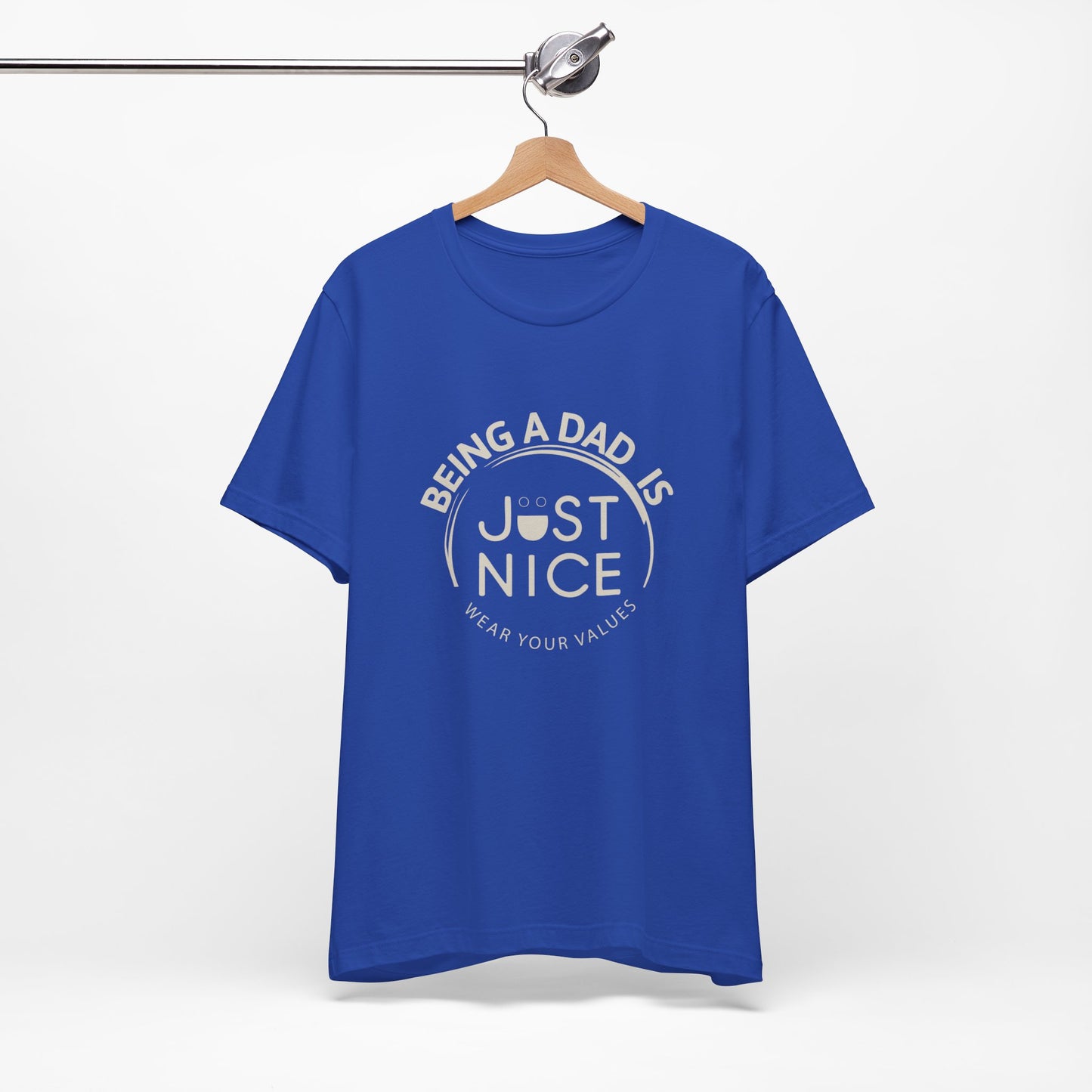 Unisex Dad Values Tee - Perfect Gift for Fathers, Casual Wear, Thoughtful Present, Father's Day, Family Gatherings