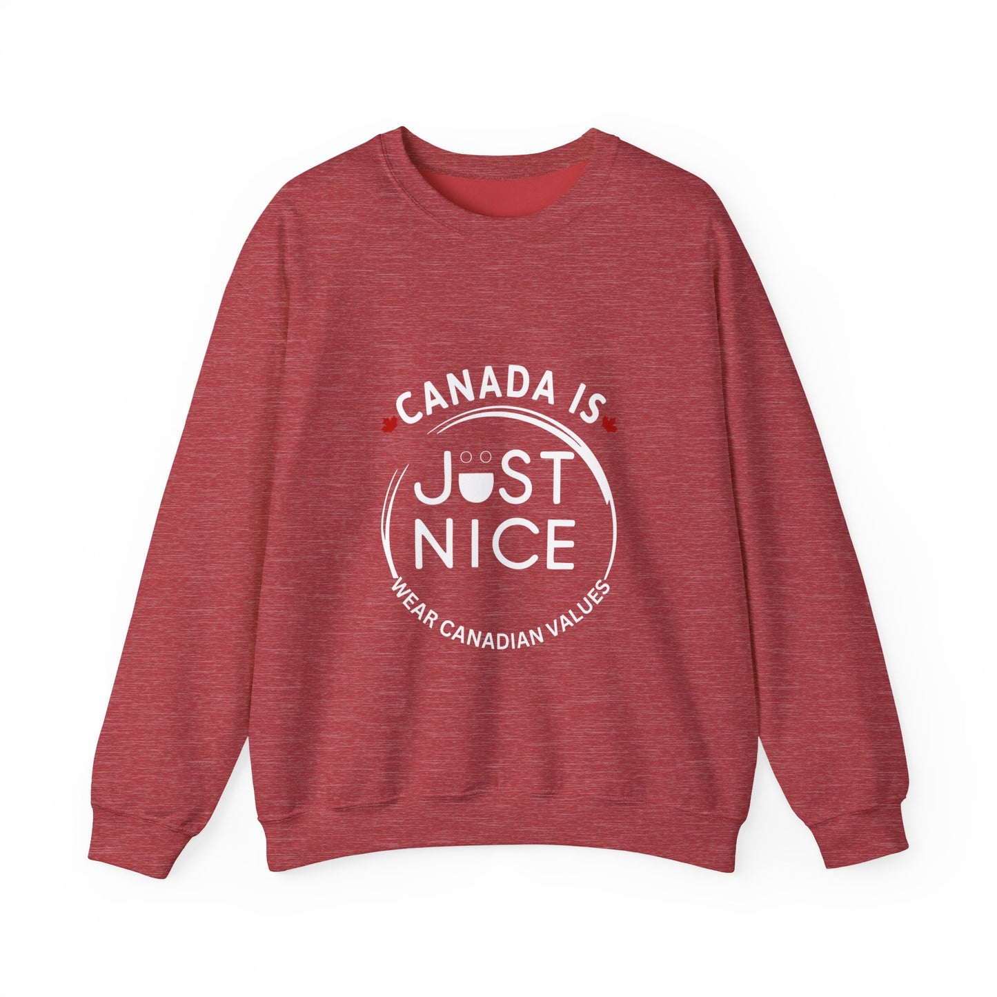 Canada Inspired Unisex Crewneck Sweatshirt - Cozy Fall Style